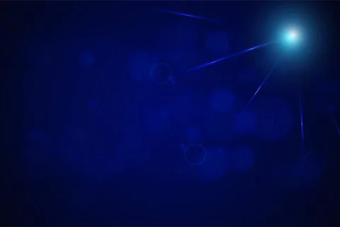 Abstract blue dark glowing technology background.Elegant blue dark background Stock Illustration