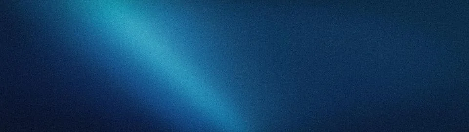 Abstract blue dark gradient background with teal light wide format texture .. Stock Illustration