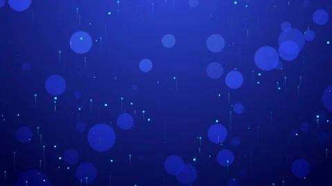Abstract Blue Defocused Lights Background Vidéo 89023655