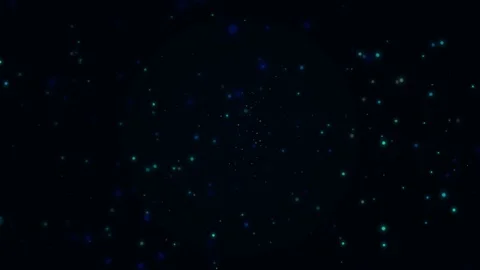 Abstract Blue Defocused Lights Background Vidéo 89771596