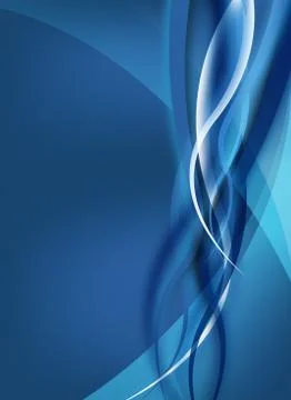 Abstract blue design Stockillustratie