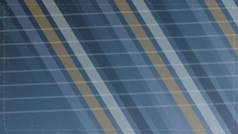 Abstract blue diagonal striped background with subtle grid lines and soft g.. 스톡 일러스트