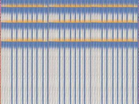 Abstract Blue Diagonal Striped Texture Background With Worn Fabric Look And.. Foto stock