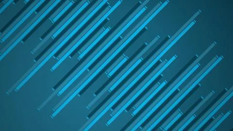 Abstract Blue Diagonal Tech Stripe Background Stock Illustration