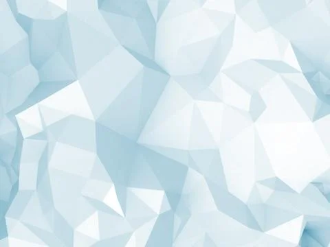Abstract blue digital 3d polygonal surface background texture Stock Illustration