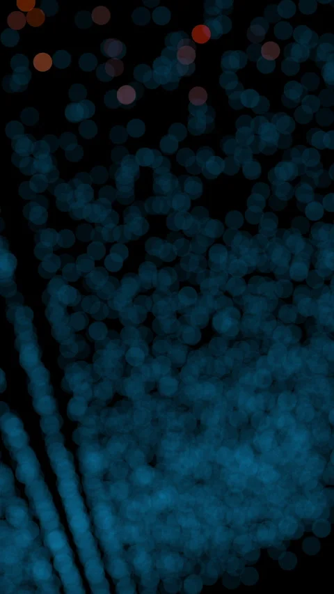 This is an Abstract Blue Digital Background that showcases Dynamic Patterns Stock Footage 287879171