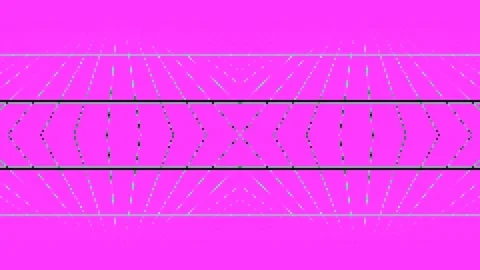 Abstract Blue Digital Background Technology Wave Pattern Loop Stock Footage 333441416