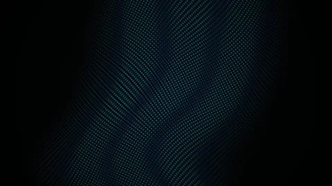 Abstract blue digital dynamic wave loop dark futuristic technology background Stock Footage 346318445