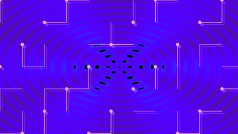Abstract blue digital energy vortex spiral background for technology and fu.. Stock Footage 339489609