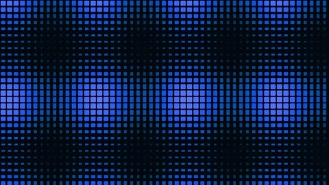 Abstract blue digital equalizer background pattern for technology and moder.. Stock Footage 336836533