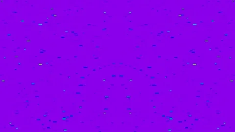 Abstract Blue Digital Glitch Effect with Random Particles and Geometric Shape Stock Footage 331356742