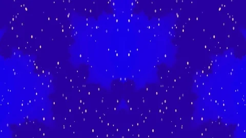 Abstract blue digital glitter falling particle background loop Stock Footage 336770320