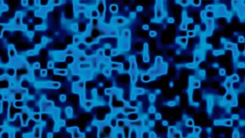 Abstract Blue Digital Glowing Texture with Futuristic Pixelated Pattern Stock Illustration