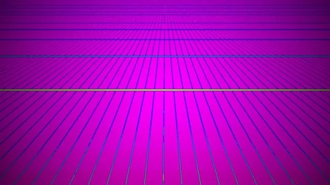 Abstract blue digital grid background with glowing futuristic tech lines Stock Footage 337707565