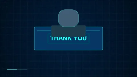 Abstract Blue Digital Network Lines Background with Copy Space Stock Footage 346660806