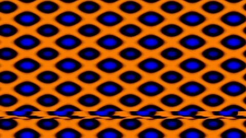 Abstract blue digital pattern background with repeating geometric grid design Stock Footage 342159205