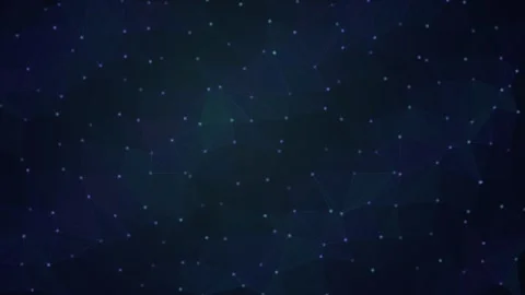Abstract blue digital plexus network background with glowing nodes Stock Footage 335943238