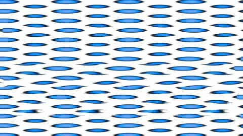 Abstract blue digital ripple pattern background, modern wavy geometric flow Video stock 342158844