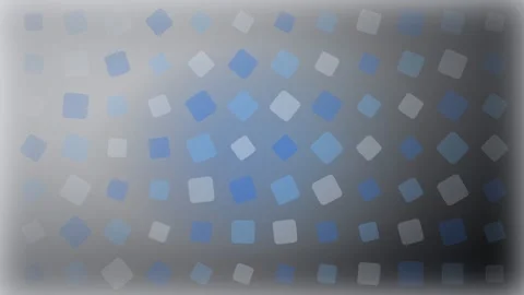 Abstract Blue Digital Square Pattern Loop Stock Footage 340596495