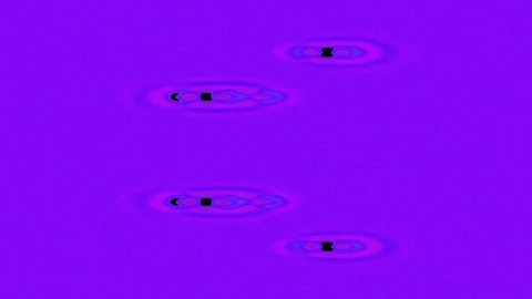 Abstract blue digital technology glitch pattern background loop for futuris.. Stock Footage 336770243
