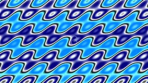 Abstract blue digital wave pattern background for technology data visualizati Video stock 342116458