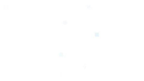 Abstract Blue Dot Glowing on White Background Minimalist Digital Art. Stock Footage 340025324