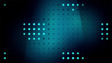 Abstract Blue Dot Grid Animation 스톡 동영상 344425142