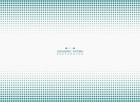 Abstract of blue dot pattern background with space center. Stock Illustration