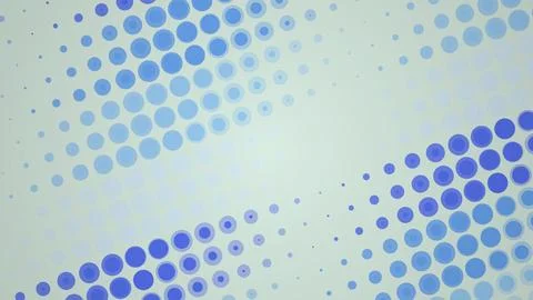 Abstract blue dot pattern on light background Illustration