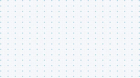 Abstract blue dots background with blue pattern lines loop animation white Stock Footage 282134275