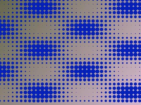 Abstract Blue Dotted Halftone Pattern on Gradient Background for Modern Gra.. イラスト素材