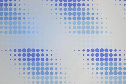 Abstract blue dotted pattern with gradient background Stock Photos