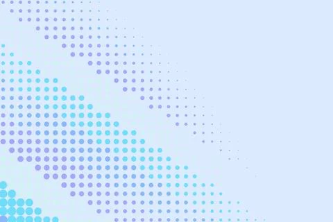 Abstract blue dotted pattern on light background Stock Photos