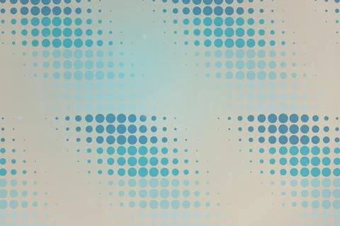 Abstract blue dotted pattern on a soft background Stock Photos