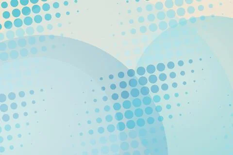 Abstract blue dotted waves pattern for backgrounds and design Stock Photos
