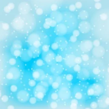 Abstract blue effect bokeh background or texture Illustration