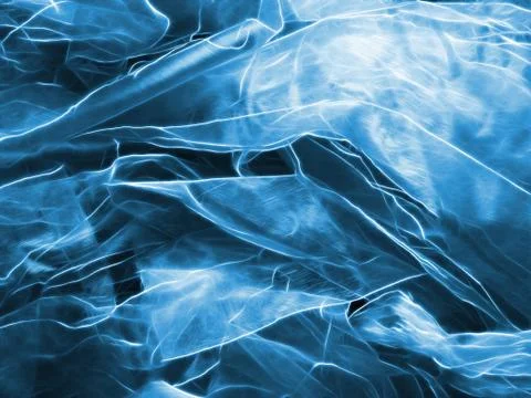 Abstract Blue Electric Stock Illustration