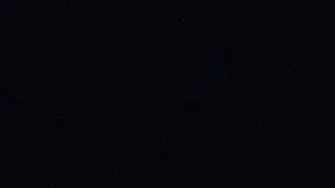 Abstract blue electric lightning branches pulsing on dark starry background.. Stock-Footage 341770719