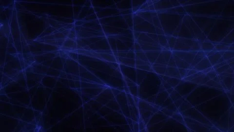 Abstract blue energy lines triangles magical bright glowing futuristic hi-t.. Illustrazione stock