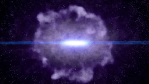 Abstract blue energy vortex for logo reveal. Stock Footage 167096942