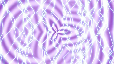 Abstract Blue Energy Waves and Electric Lightning Pattern Background Stock Footage 332563693