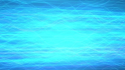 Abstract blue energy waves moving horizontally in darkness with subtle moti.. Stock-Footage 346972995