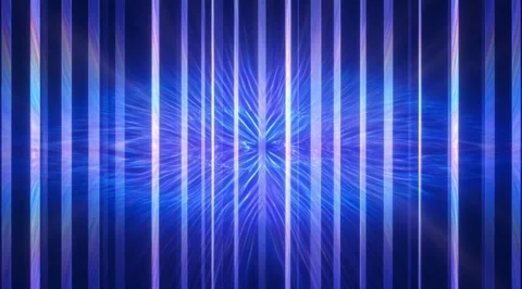 Abstract blue energy waves with vertical lines Stock Footage 331457025