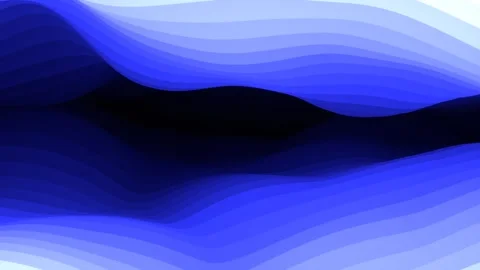 Abstract blue environment loop animation Stock Footage 276488555