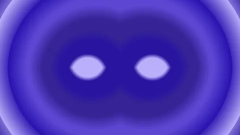 Abstract blue eye shape background, radial gradient, digital art Video stock 331361556