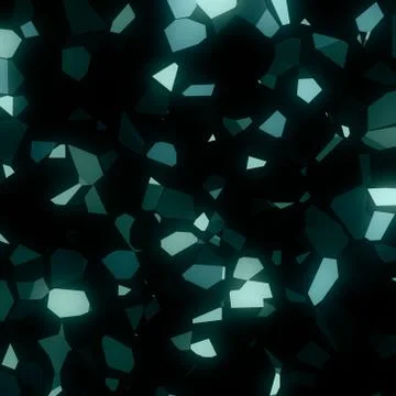 Abstract blue facet background Stock Illustration