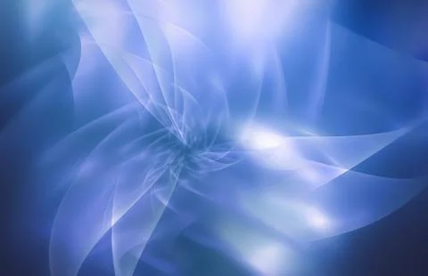 Abstract blue flower full screen Stock Illustration