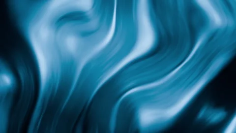 Abstract blue flowing fabric texture with smooth waves and soft light Stock Footage 326348357
