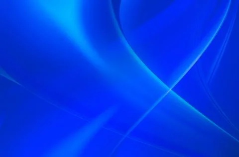 Abstract blue flowing shapes background for presentation slides and screen .. Illustrazione stock
