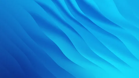 Abstract blue flowing wave gradient background for corporate presentations Stockbeeldmateriaal 331631990